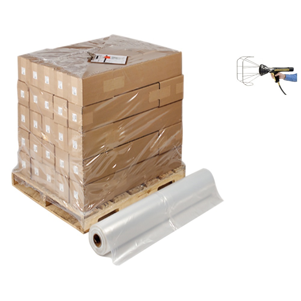 44x44x70 - 4 Mil Shrink Bags - Shrink PALLET COVERS -25/ROLL